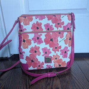 Dooney & Bourke Pink and Orange Crossbody Bag